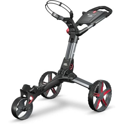 Motocaddy Trolley QB2 - Golftrolley mit verstellbarem Griff, kompakt zusammenklappbar und Zubehör Motocaddy Trolley QB2 - Golftrolley mit verstellbarem Griff, kompakt zusammenklappbar und Zubehör