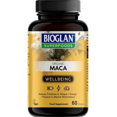 Bioglan Organic Maca - 60 Capsules - Dietary Supplement Bioglan Organic Maca - 60 Capsules - Dietary Supplement