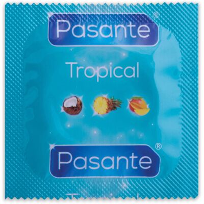 Preservativos Tropical Pasante 144 pzas - Sabores y Colores Preservativos Tropical Pasante 144 pzas - Sabores y Colores