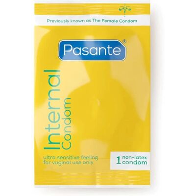 Pasante Female Condoms - 3 Pack - Non-latex, Spermicide-free, Hypoallergenic Pasante Female Condoms - 3 Pack - Non-latex, Spermicide-free, Hypoallergenic