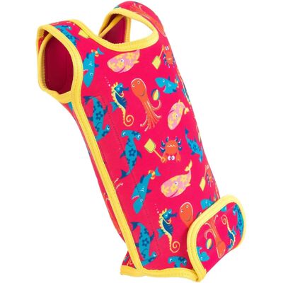 Konfidence Babywarma Sea Friends Pink/Yellow 12-24 måneder Wetsuit Konfidence Babywarma Sea Friends Pink/Yellow 12-24 måneder Wetsuit