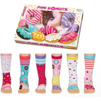 United Oddsocks Pink/Red/Blue Children's Doughnut Socks UK 12 -5.5 United Oddsocks Pink/Red/Blue Children's Doughnut Socks UK 12 -5.5