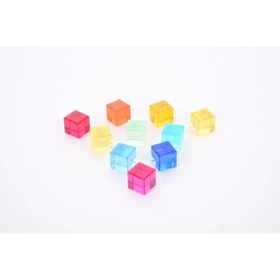Kostki Gem TickiT - Żywe Kolory - Edukacyjna Zabawka Kostki Gem TickiT - Żywe Kolory - Edukacyjna Zabawka