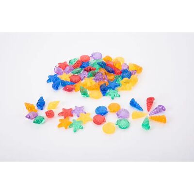 Tickit Doorzichtige Kleur Schelpen - Schelpen Tickit Doorzichtige Kleur Schelpen - Schelpen