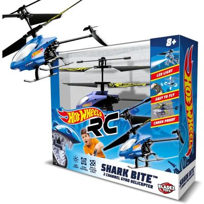 Hot Wheels Shark Bite Gyro RC Helicopter - RC Helikopter Hot Wheels Shark Bite Gyro RC Helicopter - RC Helikopter