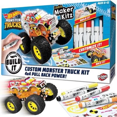 Hot Wheels Maker Kit - Monster Truck - Toy Kit Hot Wheels Maker Kit - Monster Truck - Toy Kit