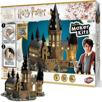 Harry Potter DIY Light-Up Hogwarts Castle - Toy Kit Harry Potter DIY Light-Up Hogwarts Castle - Toy Kit