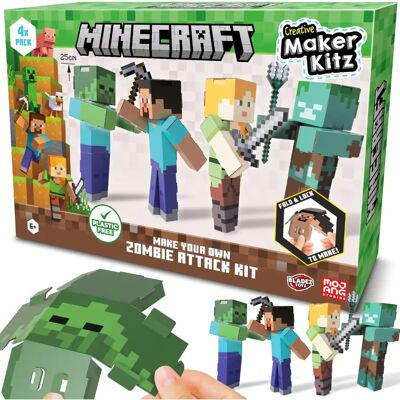 Minecraft Build Your Own Mob Attack Kit - Kits Minecraft Build Your Own Mob Attack Kit - Kits