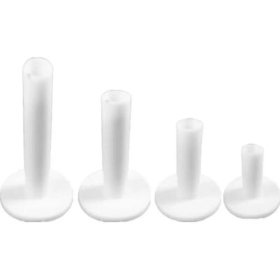 Longridge Gummi T-Shirt 53 mm - Blanco - Reemplazo para tees dañados Longridge Gummi T-Shirt 53 mm - Blanco - Reemplazo para tees dañados