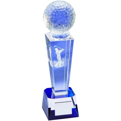 Trophée de golf en cristal Longridge - 235mm - Trophée de golf Trophée de golf en cristal Longridge - 235mm - Trophée de golf