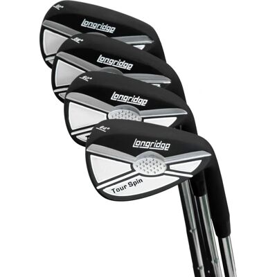 Mango de golf premium Longridge Tour Spin Black Spin Groove - Todos los lofts Mango de golf premium Longridge Tour Spin Black Spin Groove - Todos los lofts