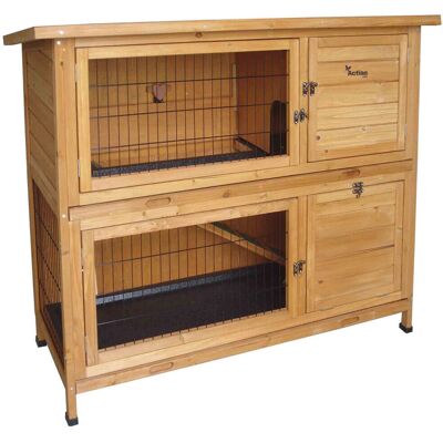 Easipet - Rabbit Hutch - Wooden - Pet House Easipet - Rabbit Hutch - Wooden - Pet House