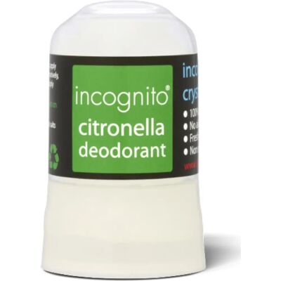 Incognito Citronella Deodorant - Natural, 60g - Deodorant Incognito Citronella Deodorant - Natural, 60g - Deodorant