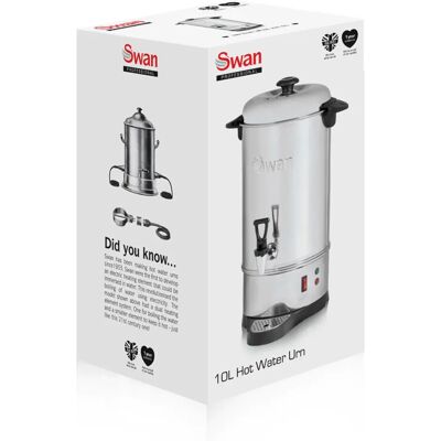 Swan SWU10L - Black, Stainless Steel - Hot Water Dispenser Swan SWU10L - Black, Stainless Steel - Hot Water Dispenser