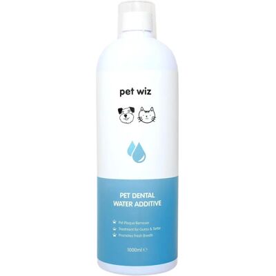 Pet Wiz - Dental Water Additive - Pour Chiens - Publicité Pet Wiz - Dental Water Additive - Pour Chiens - Publicité