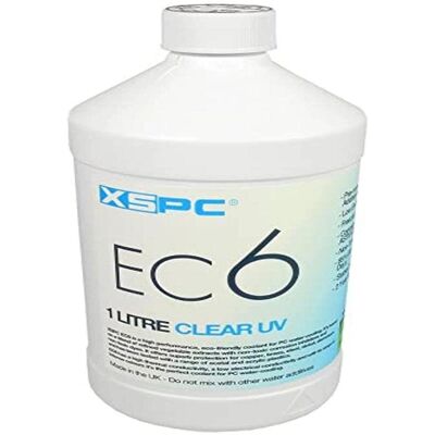 XSPC EC6 Coolant - UV Transparent 1L - Haute performance - Publicité XSPC EC6 Coolant - UV Transparent 1L - Haute performance - Publicité