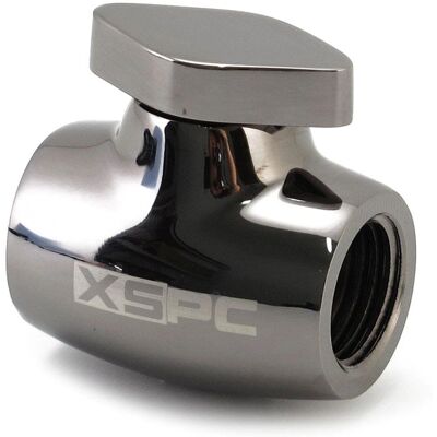 XSPC Schwarzchrom Kugelhahn - G14 Entleerungsventil XSPC Schwarzchrom Kugelhahn - G14 Entleerungsventil