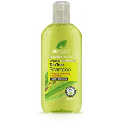 Dr. Organic Tea Tree Shampoo - Clarifying & Revitalizing - 265ml Dr. Organic Tea Tree Shampoo - Clarifying & Revitalizing - 265ml