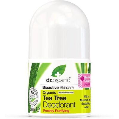 Dr. Organic Tea Tree dezodor (50 ml) Dr. Organic Tea Tree dezodor (50 ml)