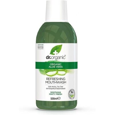 Dr. Organic Aloe Vera Mundspülung (500ml) Dr. Organic Aloe Vera Mundspülung (500ml)