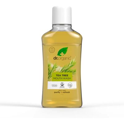 Collutorio Dr. Organic Tea Tree (500ml) Collutorio Dr. Organic Tea Tree (500ml)