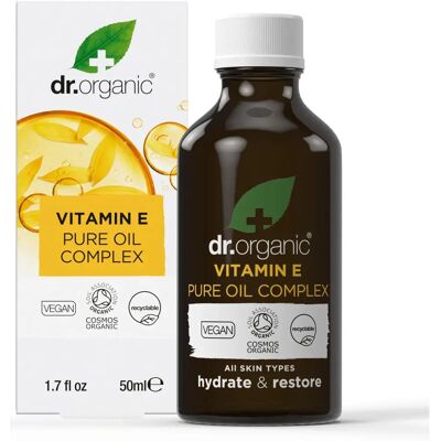 Dr Organic Vitamin E Pure Oil - Organic Skin Nourishing Serum Dr Organic Vitamin E Pure Oil - Organic Skin Nourishing Serum