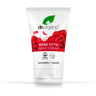 Dr Organic Organische Rosen-Hand- und Nagelcreme - 125ml Dr Organic Organische Rosen-Hand- und Nagelcreme - 125ml