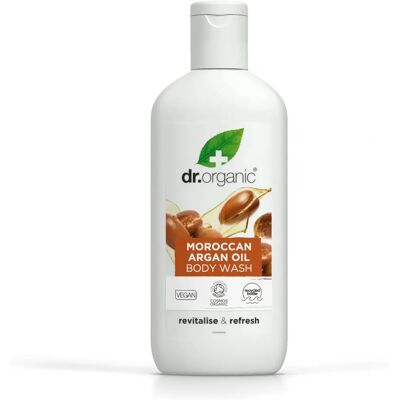 Dr. Organic Gel douche à l'huile d'argan marocaine 250 ml Dr. Organic Gel douche à l'huile d'argan marocaine 250 ml