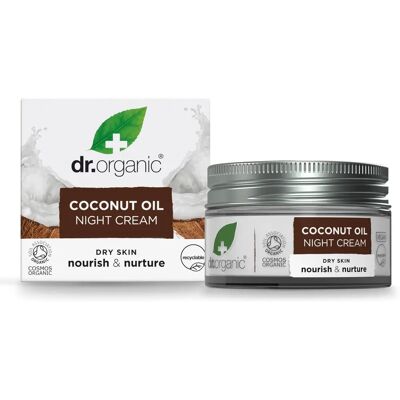 Dr. Organic Virgin Coconut Oil Night Cream (50ml) Dr. Organic Virgin Coconut Oil Night Cream (50ml)