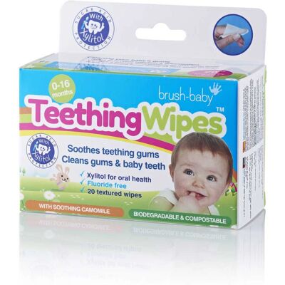 Șervețele umede Brush Baby Applemint - Șervețele Șervețele umede Brush Baby Applemint - Șervețele