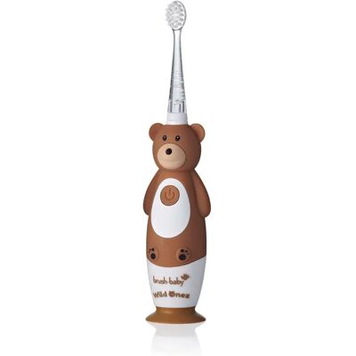 Brush-Baby BRB239 elektryczny szczoteczka do zębów dla dzieci Sonic Brązowa, Biała - Elektryczna szczoteczka Brush-Baby BRB239 elektryczny szczoteczka do zębów dla dzieci Sonic Brązowa, Biała - Elektryczna szczoteczka