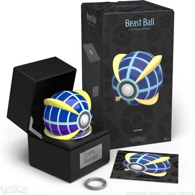 Réplique Ultra Ball Pokémon Wand Company - Jouet de collection - Publicité Réplique Ultra Ball Pokémon Wand Company - Jouet de collection - Publicité