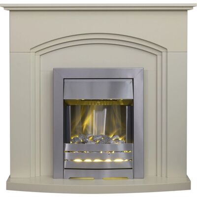 Adam - Truro - Ivory - 2000W - Fireplace Suite Adam - Truro - Ivory - 2000W - Fireplace Suite
