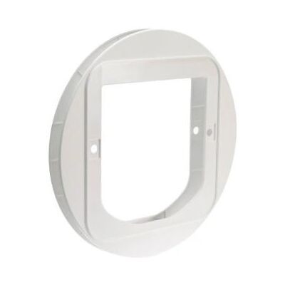 SureFlap Mikrochip Katzenklappe - Weiß - Installationsadapter - Haustiertür-Teil SureFlap Mikrochip Katzenklappe - Weiß - Installationsadapter - Haustiertür-Teil