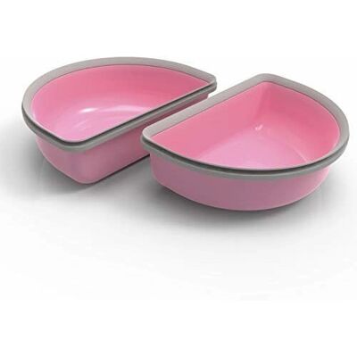 Segula 70962 Pet feeding bowl - durable plastic, pink, 0.20L Segula 70962 Pet feeding bowl - durable plastic, pink, 0.20L
