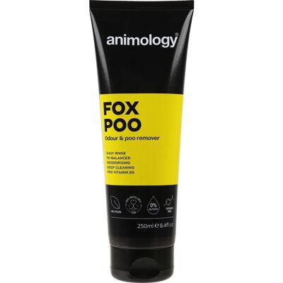 Animology Fox Poo Sampon kutyáknak - 250ml Mélytisztítás és Szageltávolítás Animology Fox Poo Sampon kutyáknak - 250ml Mélytisztítás és Szageltávolítás