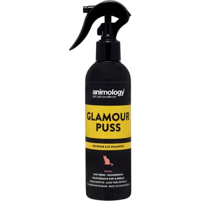 Animology Animológia Glamour Chat Sans Rinçage Shampoo - Pêche - 250ml - Publicité Animology Animológia Glamour Chat Sans Rinçage Shampoo - Pêche - 250ml - Publicité