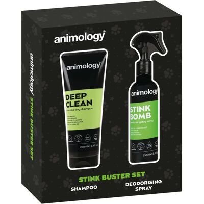 Zestaw Animology Stink Buster dla Psów - Zestaw Pielęgnacyjny Zestaw Animology Stink Buster dla Psów - Zestaw Pielęgnacyjny