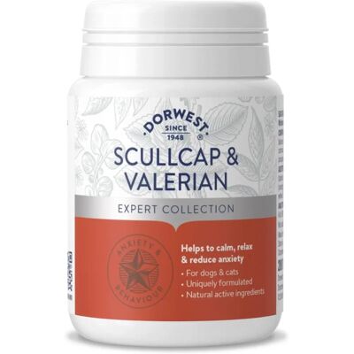 Dorwest Herbs Scullcap & Valerian Pack of 200 - Herbal Supplement Dorwest Herbs Scullcap & Valerian Pack of 200 - Herbal Supplement
