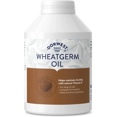 Dorwest Wheatgerm Oil - Capsules - Pack of 500 for Dogs and Cats Dorwest Wheatgerm Oil - Capsules - Pack of 500 for Dogs and Cats
