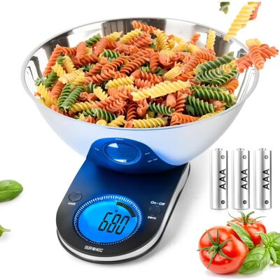 Waga kuchenna cyfrowa Duronic KS5000 - 5kg, LCD Waga kuchenna cyfrowa Duronic KS5000 - 5kg, LCD