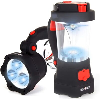 Duronic Hurricane Lampe Torche 2-en-1 LED - Torche CREE Lumineuse - Mode SOS - Publicité Duronic Hurricane Lampe Torche 2-en-1 LED - Torche CREE Lumineuse - Mode SOS - Publicité