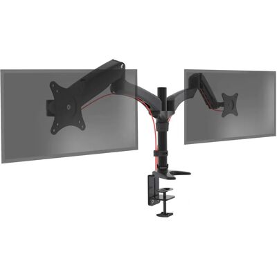 Duronic Dual Monitor Support - Adjustable, Full Motion, VESA Compatible Duronic Dual Monitor Support - Adjustable, Full Motion, VESA Compatible