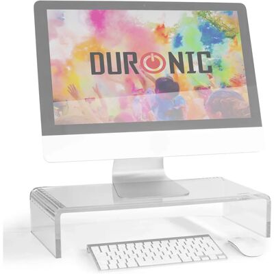 Podstawa monitora Duronic DM053 - Obsługuje do 30kg - 50x20cm - Regulowana wysokość Podstawa monitora Duronic DM053 - Obsługuje do 30kg - 50x20cm - Regulowana wysokość
