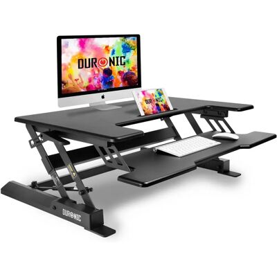 Stół na stojąco Duronic - Regulowany 16-42cm - 56x92cm - Ergonomiczne stanowisko pracy Stół na stojąco Duronic - Regulowany 16-42cm - 56x92cm - Ergonomiczne stanowisko pracy