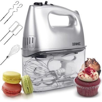 Duronic HM4 /SR - Silver - Hand Mixer Duronic HM4 /SR - Silver - Hand Mixer
