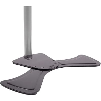 Base Fixe Duronic DM75 - Support Monitor - Noir - Publicité Base Fixe Duronic DM75 - Support Monitor - Noir - Publicité