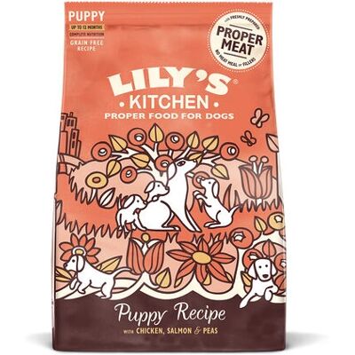 Ricetta per Cuccioli di Lily's Kitchen Cibo Secco Pollo & Salmone 2,5 kg Ricetta per Cuccioli di Lily's Kitchen Cibo Secco Pollo & Salmone 2,5 kg