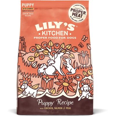 Lily's Kitchen Welpenrezept Huhn & Lachs Getreidefrei Economy Pack: 2 x 7 kg Lily's Kitchen Welpenrezept Huhn & Lachs Getreidefrei Economy Pack: 2 x 7 kg