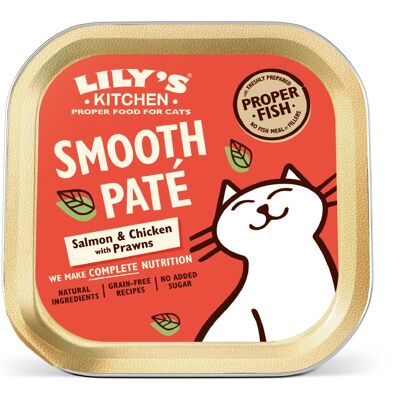 Lily's Kitchen Captura del Día Comida Húmeda para Gatos Salmón y Pollo 85g Lily's Kitchen Captura del Día Comida Húmeda para Gatos Salmón y Pollo 85g